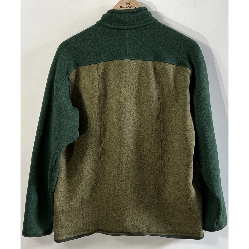 Mens Patagonia Better Sweater 1/4-Zip Pullover Sz Large Colorblock 25521 2 Tone - Picture 6 of 6